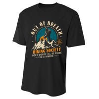 Out Of Breath Hiking Society Performance Sprint T-Shirt