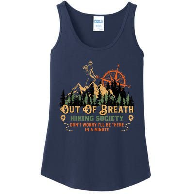 Out Of Breath Hiking Society Ladies Essential Tank