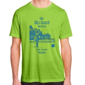 Old Orchard Beach York County Maine Adult ChromaSoft Performance T-Shirt