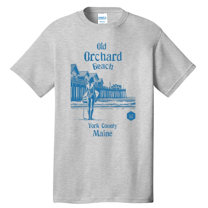 Old Orchard Beach York County Maine Tall T-Shirt