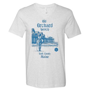 Old Orchard Beach York County Maine V-Neck T-Shirt