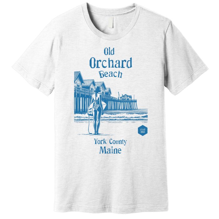 Old Orchard Beach York County Maine Premium T-Shirt