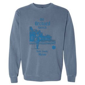 Old Orchard Beach York County Maine Garment-Dyed Sweatshirt