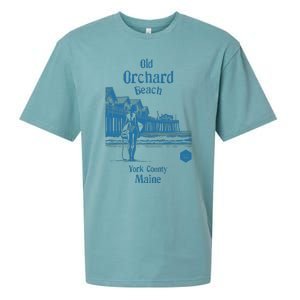 Old Orchard Beach York County Maine Sueded Cloud Jersey T-Shirt