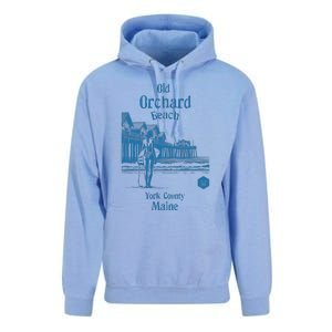 Old Orchard Beach York County Maine Unisex Surf Hoodie