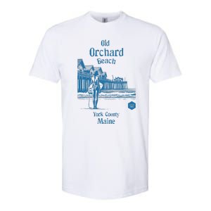 Old Orchard Beach York County Maine Softstyle CVC T-Shirt