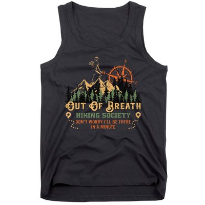 Out Of Breath Hiking Society Tank Top