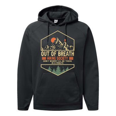 Out Of Breath Hiking Society Performance Fleece Hoodie