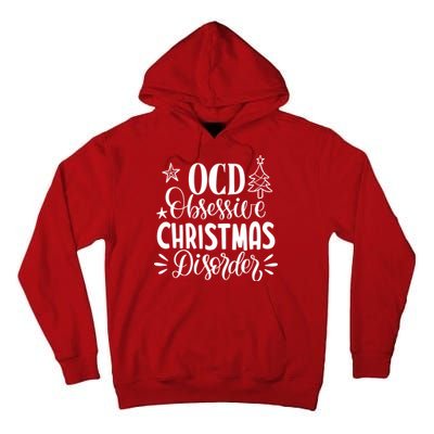 OCD Obsessive Christmas Disorder Funny Tall Hoodie
