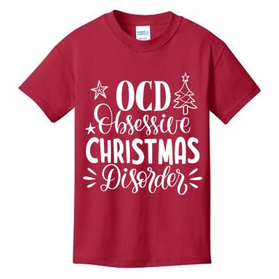 OCD Obsessive Christmas Disorder Funny Kids T-Shirt