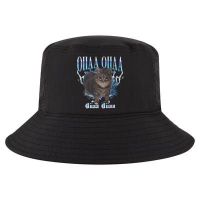 Oiia Oiia Cat Brainrot Cool Comfort Performance Bucket Hat