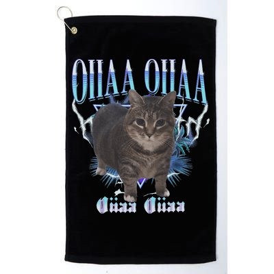 Oiia Oiia Cat Brainrot Golf Towel
