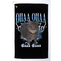 Oiia Oiia Cat Brainrot Golf Towel