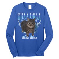 Oiia Oiia Cat Brainrot Long Sleeve Shirt