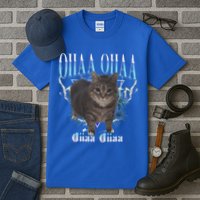Oiia Oiia Cat Brainrot Tall T-Shirt