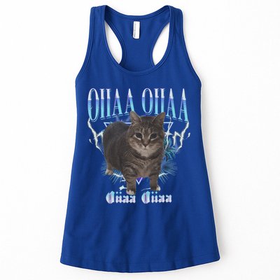 Oiia Oiia Cat Brainrot Womens Tank Top