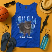 Oiia Oiia Cat Brainrot Tank Top