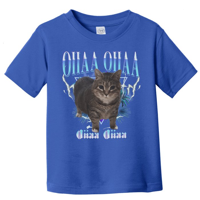 Oiia Oiia Cat Brainrot Toddler T-Shirt