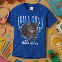Oiia Oiia Cat Brainrot Kids T-Shirt