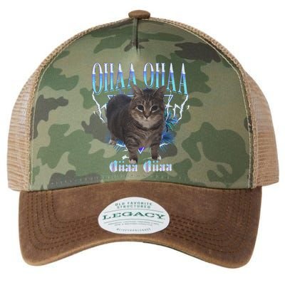 Oiia Oiia Cat Brainrot Legacy Tie Dye Trucker Hat