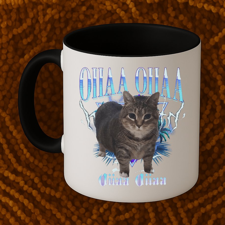 Oiia Oiia Cat Brainrot Mug