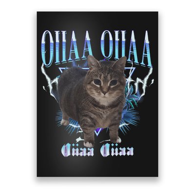 Oiia Oiia Cat Brainrot Poster