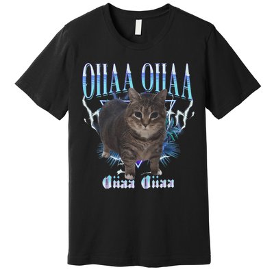 Oiia Oiia Cat Brainrot Premium T-Shirt