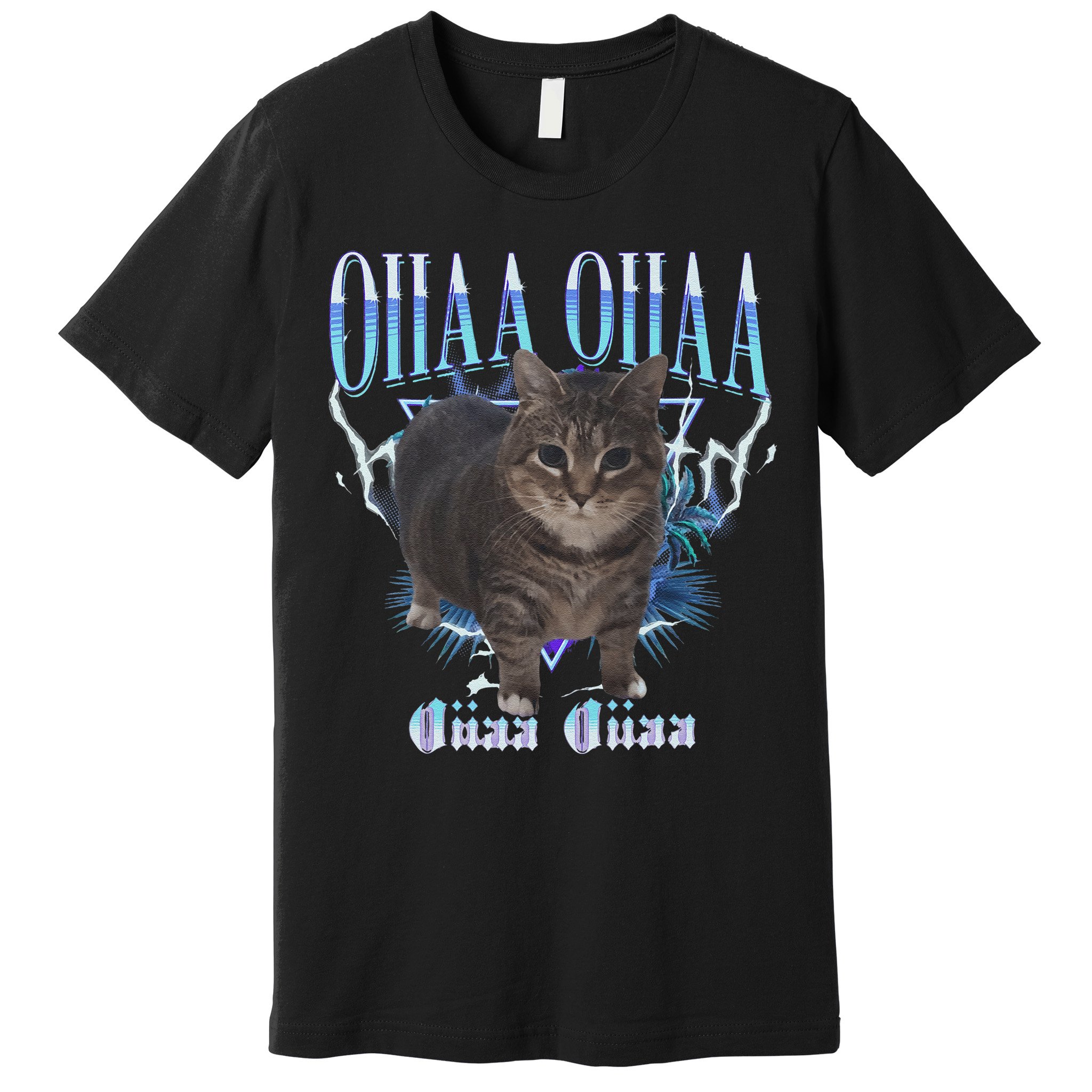 Oiia Oiia Cat Brainrot Premium T-Shirt