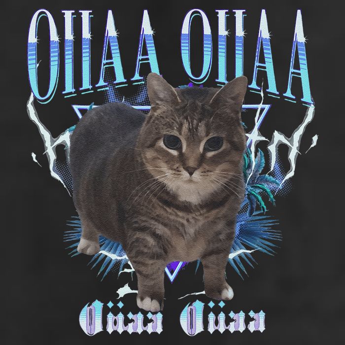 Oiia Oiia Cat Brainrot Golf Towel
