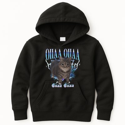 Oiia Oiia Cat Brainrot Kids Hoodie