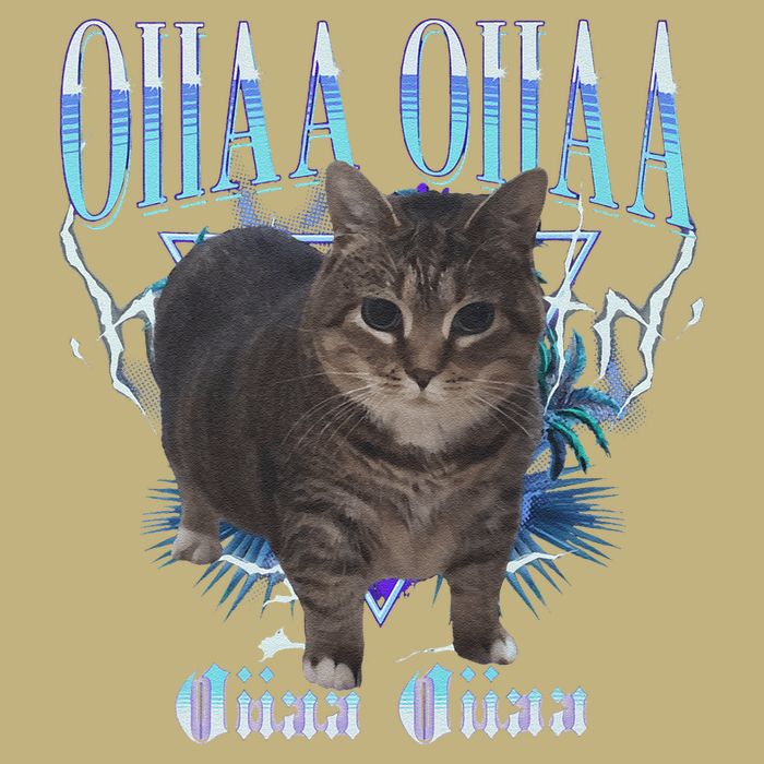 Oiia Oiia Cat Brainrot Performance Shirt