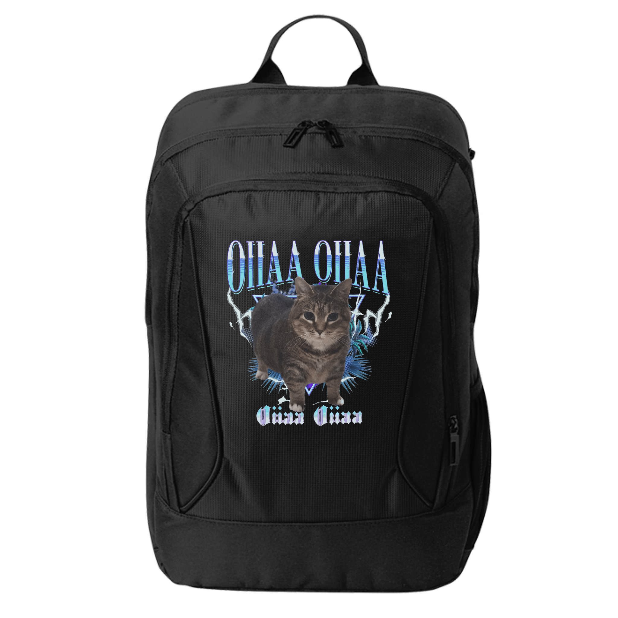 Oiia Oiia Cat Brainrot City Backpack