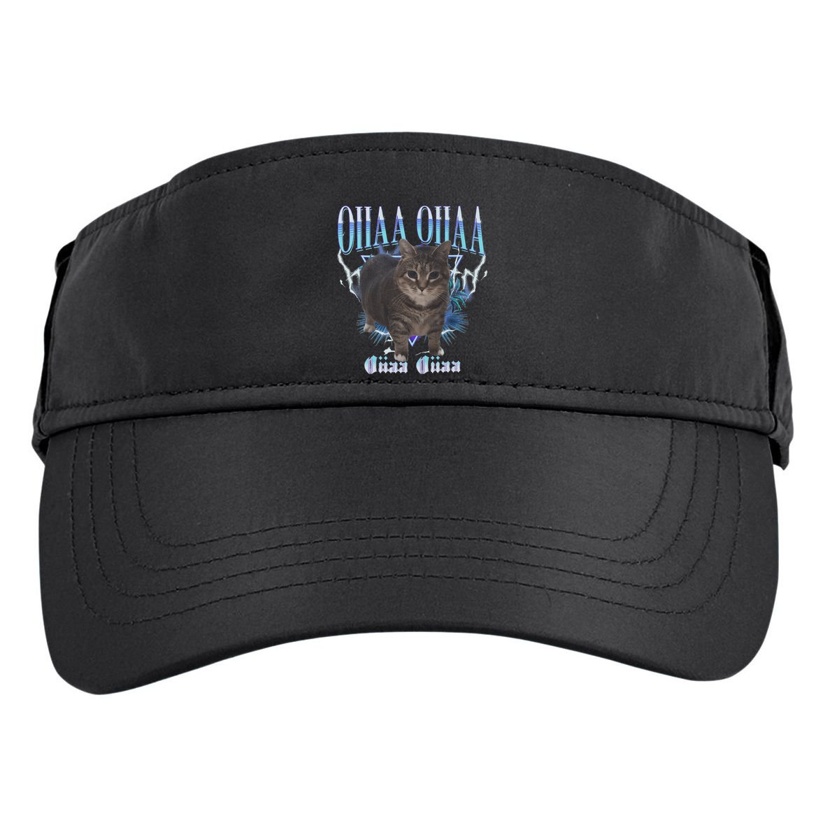 Oiia Oiia Cat Brainrot Adult Drive Performance Visor