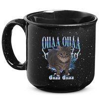 Oiia Oiia Cat Brainrot 15oz Campfire Ceramic Mug