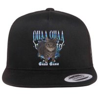 Oiia Oiia Cat Brainrot Flatbill Hat