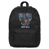 Oiia Oiia Cat Brainrot 16 in Basic Backpack