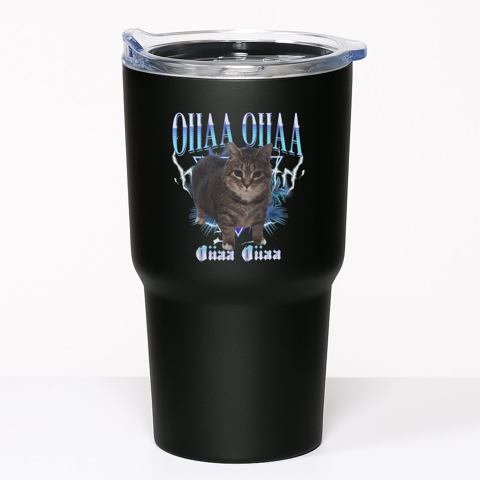 Oiia Oiia Cat Brainrot Tumbler