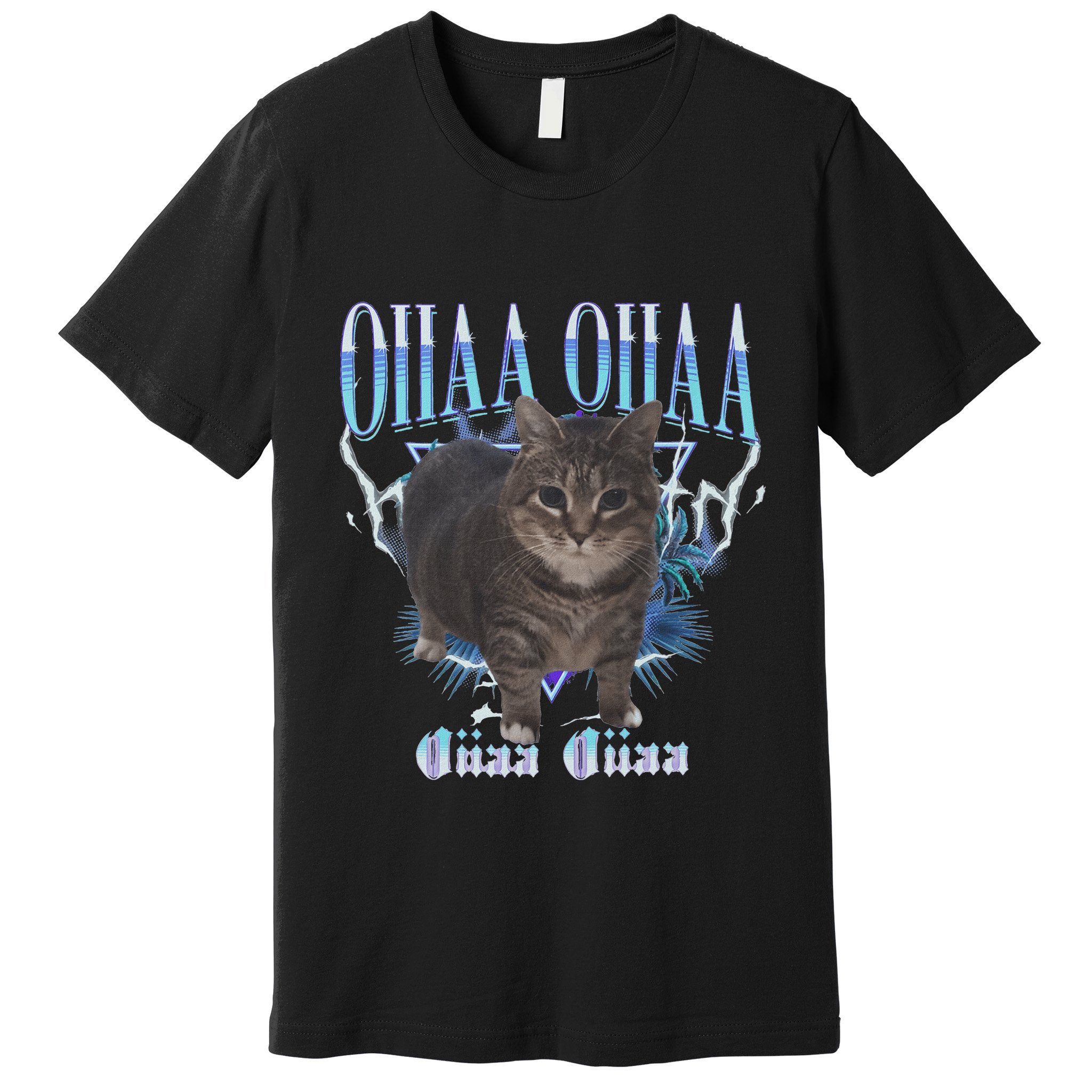 Oiia Oiia Cat Brainrot Premium T-Shirt