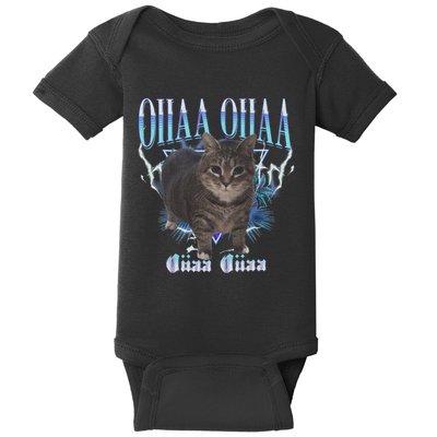 Oiia Oiia Cat Brainrot Baby Bodysuit