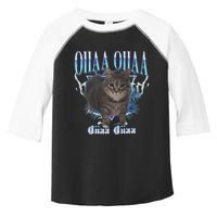 Oiia Oiia Cat Brainrot Toddler Fine Jersey T-Shirt