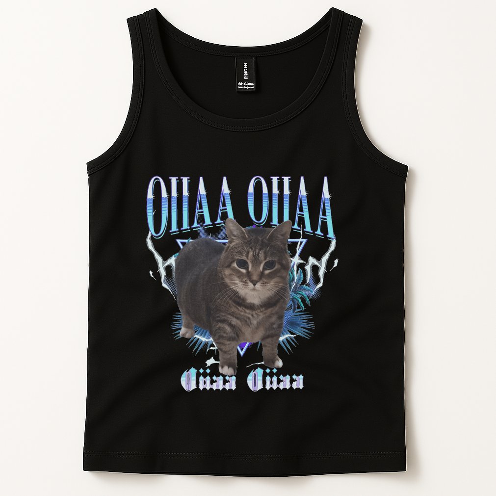 Oiia Oiia Cat Brainrot Tank Top