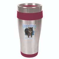 Oiia Oiia Cat Brainrot 16oz Travel Tumbler