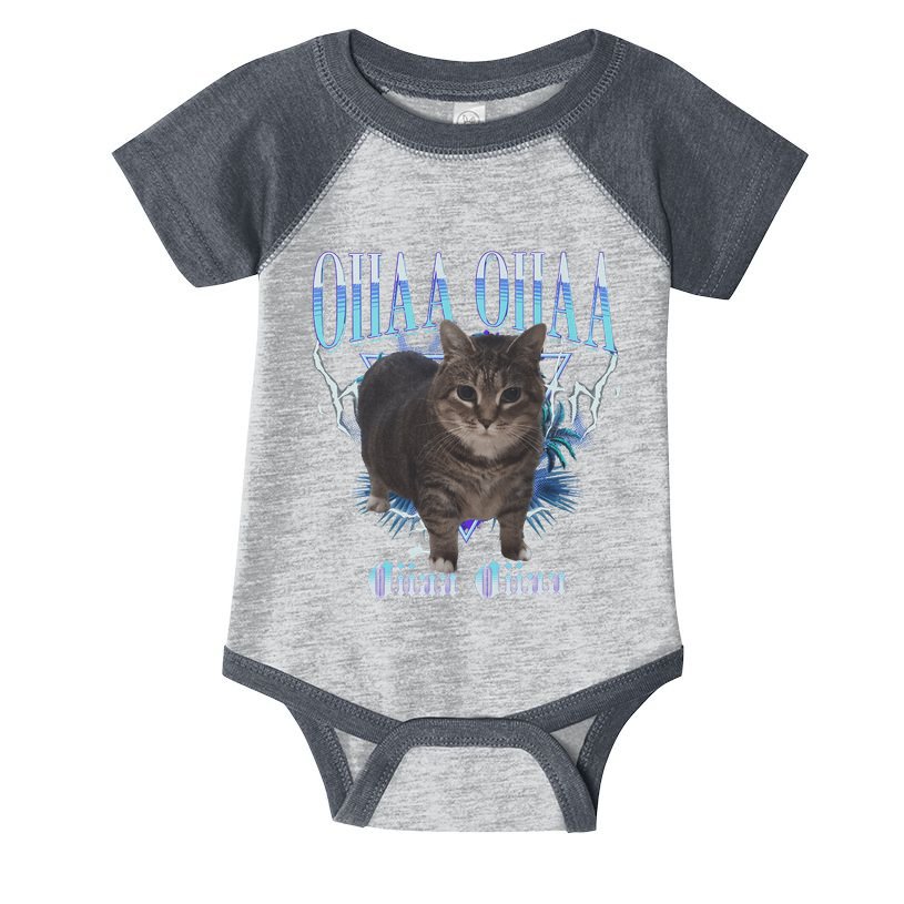 Oiia Oiia Cat Brainrot Infant Baby Jersey Bodysuit