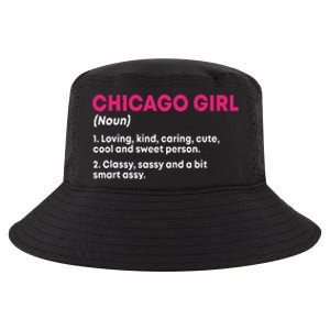 Out Of Chicago IL Illinois Funny Home Roots Cool Comfort Performance Bucket Hat