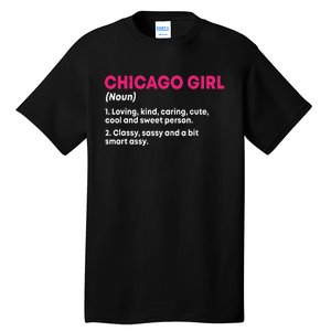 Out Of Chicago IL Illinois Funny Home Roots Tall T-Shirt