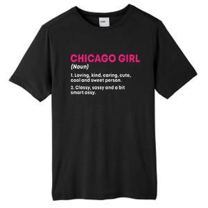 Out Of Chicago IL Illinois Funny Home Roots Tall Fusion ChromaSoft Performance T-Shirt