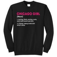 Out Of Chicago IL Illinois Funny Home Roots Tall Sweatshirt