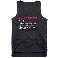 Out Of Chicago IL Illinois Funny Home Roots Tank Top