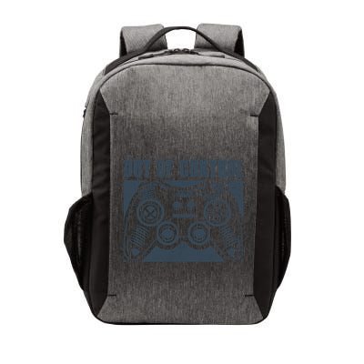 Out Of Control Funny Gaming Quote Retro Video Games Graphic Gift Vector Backpack