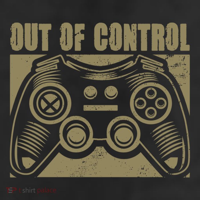 Out Of Control Funny Gaming Quote Retro Video Games Graphic Gift Cool Comfort Performance Bucket Hat
